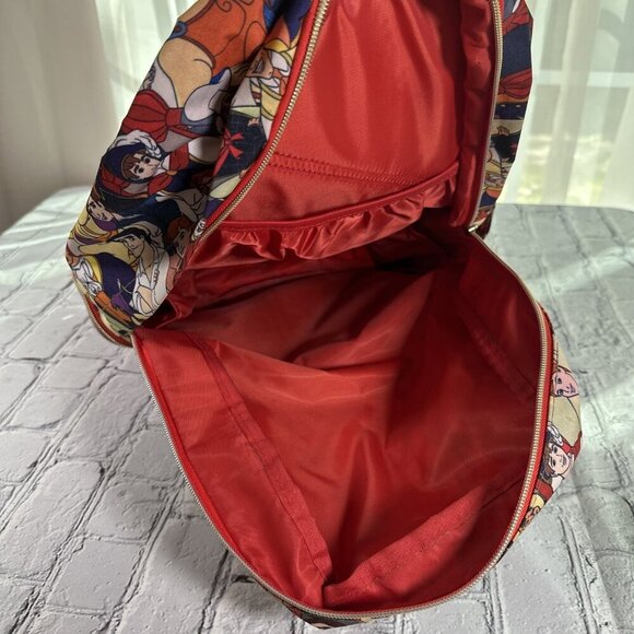 Disney Store Oh My Disney Hero Prince Backpack Bag Flynn Beast Eric Phillip - Picture 10 of 16